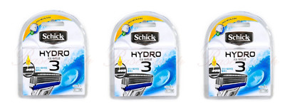 Schick Hydro3 Refills - 4 Cartridges (3 pack)