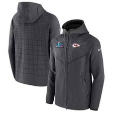 KC Chiefs Nike Super Bowl LVII Opening Night Hoodie NEW Mahomes Kelce Therma Fit