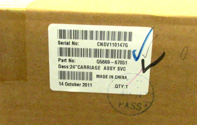 HP Q6687-67009 Carriage Assembly & 44