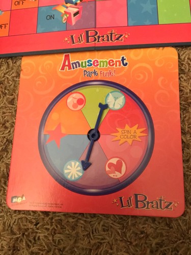 Gioco da tavolo punk parco divertimenti Lil Bratz MGA Entertainment vintage 2004 completo - Foto 7 di 10