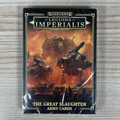 The Great Slaughter Armeekarten Epic Warhammer 40K Legiones Imperialis Ketzerei