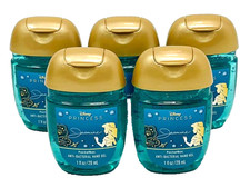 5 BATH  BODY WORKS DISNEY PRINCESS JASMINE ANTI-BACTERIAL HAND GEL 1 FL OZ NEW