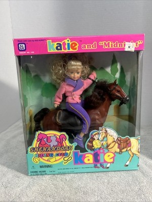Vintage NOS 1996 Kid Kore Katie & Midnight Shenandoah Riding Club Horse/Doll Set