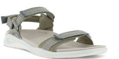 Ecco Water Sandals Size 5.5US X-Trinsic in Vetiver Comfort Technology Open Toe
