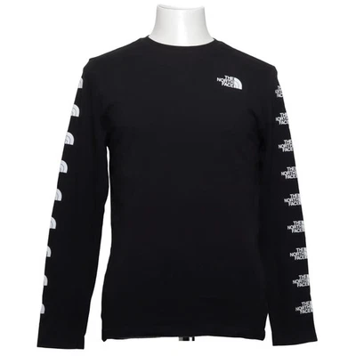 The North Face, Langarmshirt, Größe: S, Schwarz/Weiß, Baumwolle, Print #6MH - Bild 1 von 4