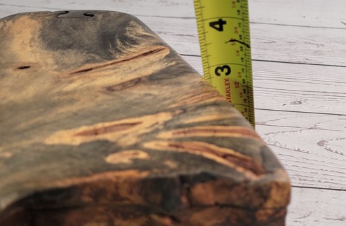 Wood Burl Puzzle Box John Pollock Signed Buckeye Burl National Edge Cali Special - Picture 19 of 19