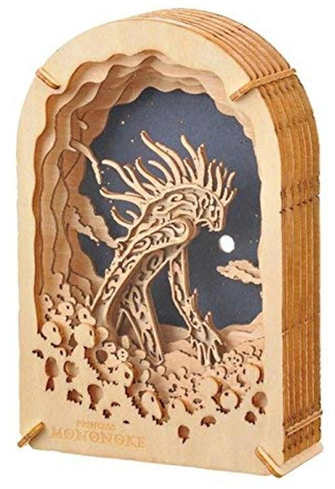 Princesse Mononoké théâtre de papier Daidarabotchi pour décorer un bureau de salon Studio Ghibli