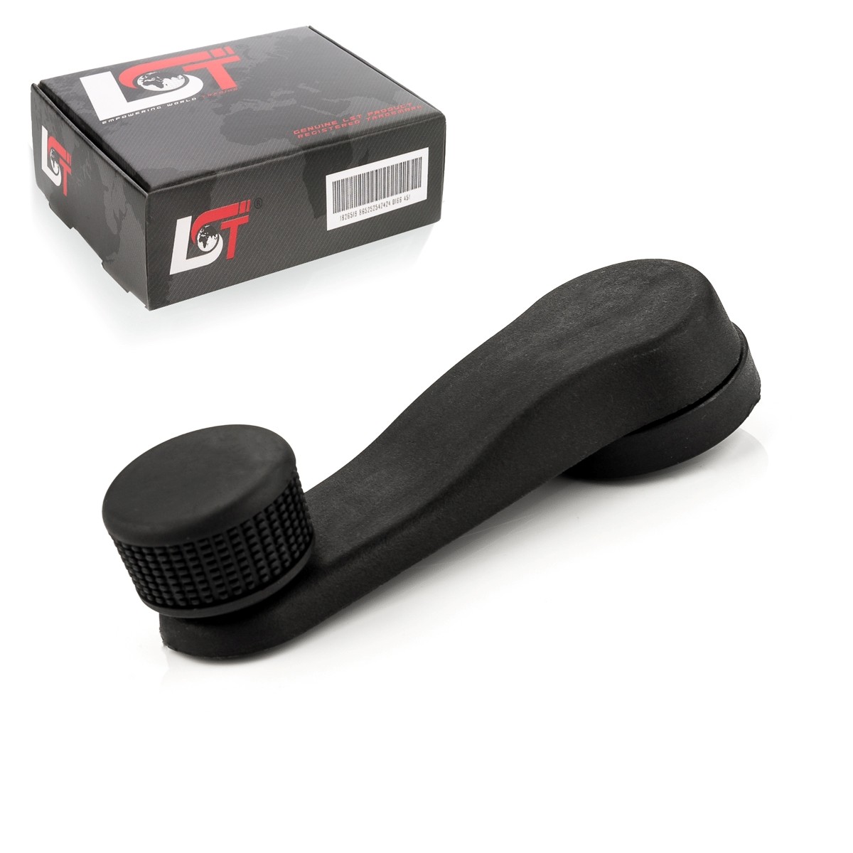 Window lifter hand crank lever black left right for SKODA Rapid Roomster Yeti