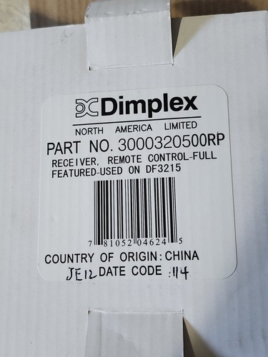 Dimplex Part # 3000820100RP 3 Stage Receiver Power Board for Fireplace - Picture 3 of 4