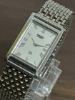 Vintage Seiko slim Quartz Men's wrist Watch Stainless Steel | White Dial