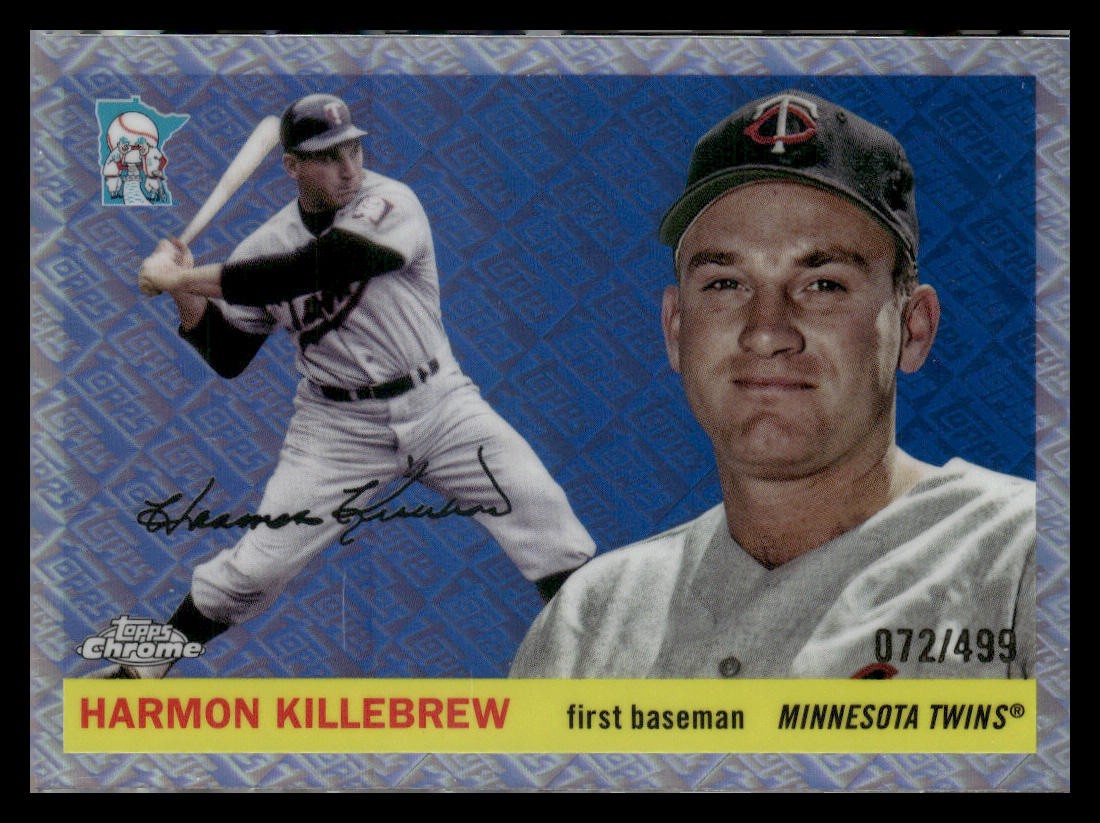 2025 Topps Chrome Platinum #432 Harmon Killebrew Topps Refractors #/499