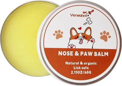 Paw Balm Dogs Lick Safe Dog Nose Balm for Dry Nose, Dog Paw Protector and Healin