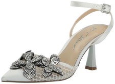Betsey Johnson Women's Sofya Pump Ivory 8.5