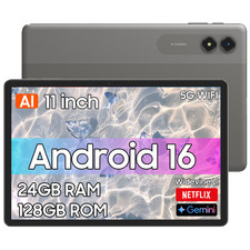 TABWEE T50 Tablet 11 Zoll Android 16 Gemini AI 90Hz 24GB 128GB 8000mAh 5G Wifi