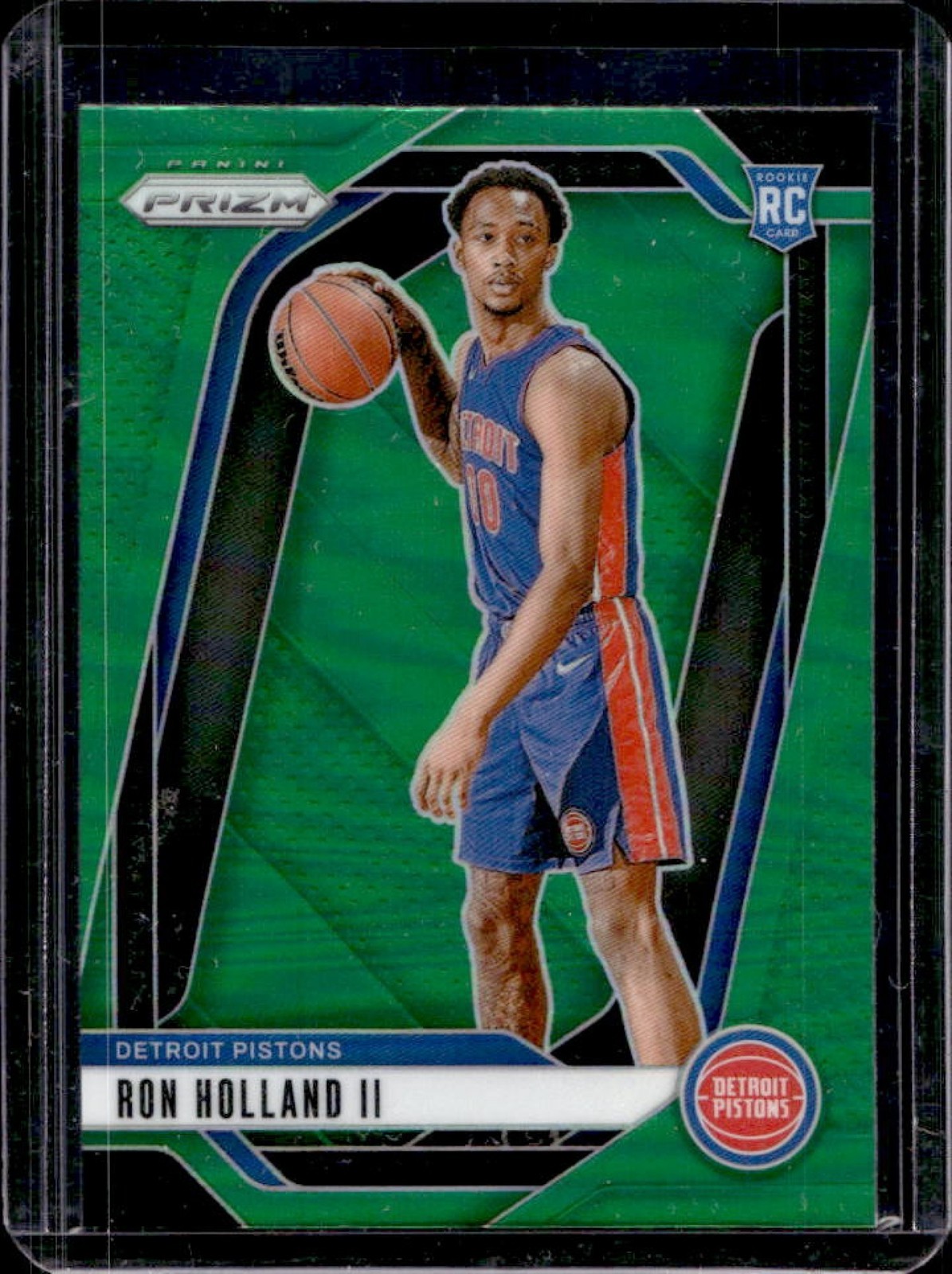 2024-25 Panini Prizm Ron Holland II RC Green Rookie #269 Pistons