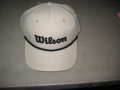 BRAND NEW Wilson Staff  Rope Snapback Golf Cap  special  hat deal Stone