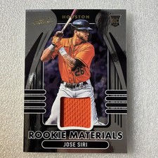 2022 Panini Absolute Absolute Rookie Materials 008/299 Jose Siri #ARM-JS RC