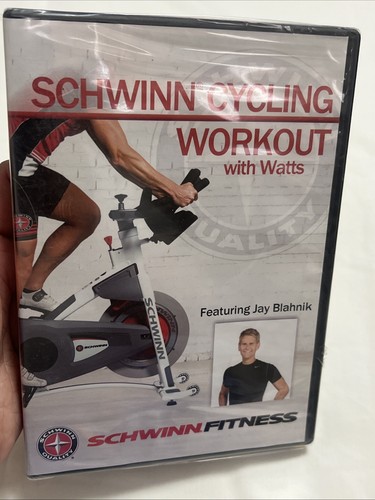 Schwinn Cycling Workout Watts Workout Fitness Exercise DVD Jay Biahnik spinning - Foto 1 di 21