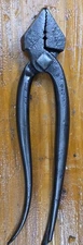 Vintage 1868 No. 2 Wiliman Lauffenberg Double Hammer Lasting Cobbler Pliers 
