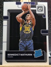 BENEDICT MATHURIN RC 2022-23 Panini Donruss Optic #209 RATED ROOKIE Pacers