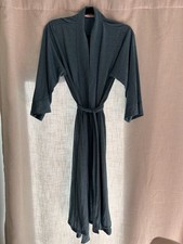 Natori Women s Robe Size Small S Muted Blue 3/4 Sleeve