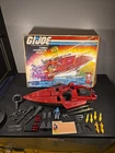 VINTAGE 1985 GIJOE COBRA HYDROFOIL/LAMPREY 99% COMPLETE W/BOX/CARD NR-MT BEAUTY