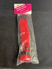 Golf Putter Headcover Pom Pom Style Deluxe Knit RED & BLACK Vintage NEW NOS