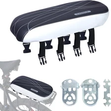 "Bicycle Manned Cushion Bike Rear Seat Child Bike Seat Bike Back Shelf Seat "