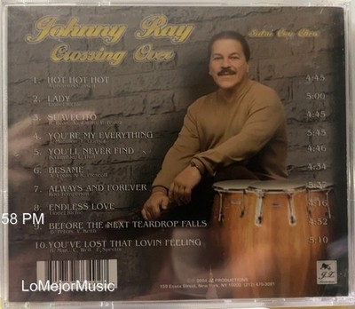 Rare No Longer Made CD Johnny Ray Lady Salsa con clase Crossing Over 2004 NEW