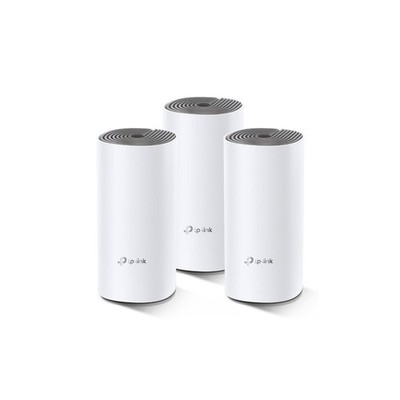 TP-Link Deco E4(3-pack) AC1200 Whole Home Mesh Wi-Fi System ~370sqm Coverage