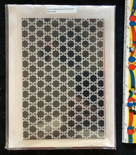 hero arts kelly's background squares background stamp lightly used