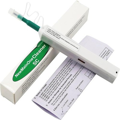 Fiber Cleaner, Fiber Optic Cleaner Pen for 2.5mm Ferrules SC,FC,ST,SC/APC and...