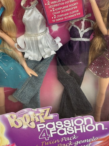 Bratz Doll Passion 4 Fashion 2 Pack Cloe & Meygan New - Picture 4 of 7