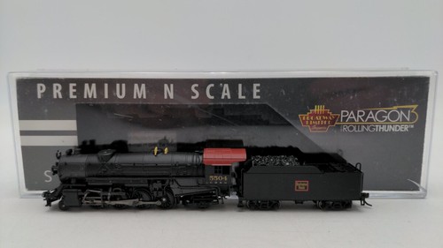 Locomotora de vapor Broadway Limited 5702 N CB&Q USRA Heavy Mikado sonido #5504 EX | Zustand: Used