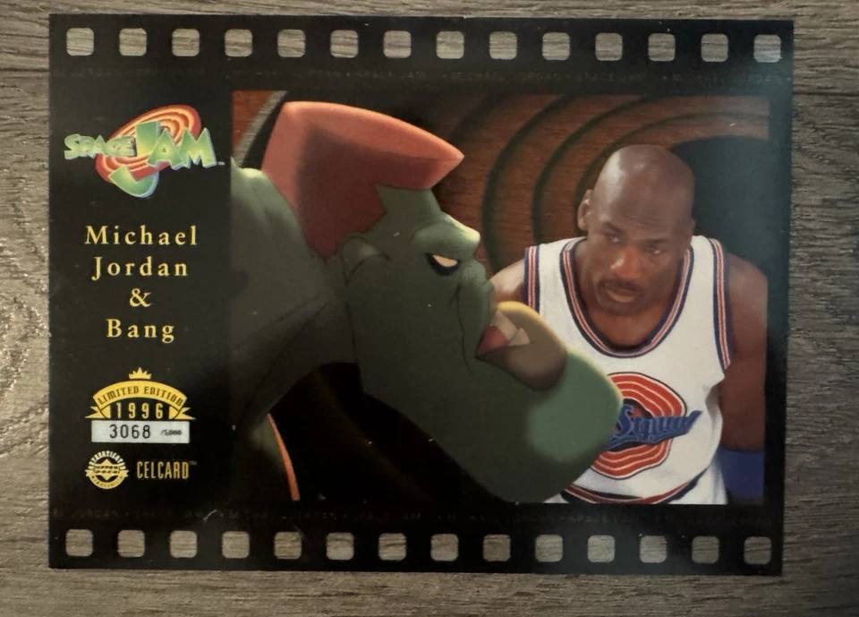 1996 Upper Deck Space Jam Michael Jordan Celcard Limited Complete Set  - Image 3 of 4