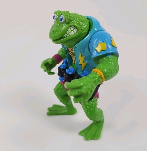 Figura Tortugas Ninja Adolescentes Mutantes Genghis Frog (Incompleta) 1989 De Colección TMNT - Imagen 8 de 12