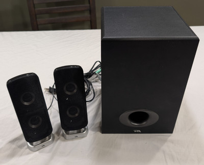 Cyber Acoustics CA 3810 2.1 Multimedia Speaker System w/ Subwoofer | 80 watts