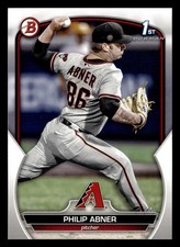 Philip Abner 2023 1st Bowman Draft #BD-165 Arizona Diamondbacks ROOKIE RC