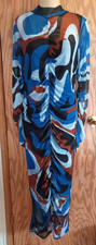 Target Black History Month Dress Size XL Body Con Long Mesh sheer New stretch