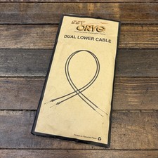 SST ORYG Dual Lower Gyro Detangler Brake Cable BMX Bike Black 160016 Pro