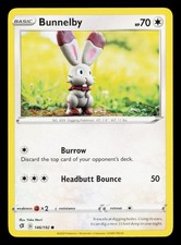 Bunnelby 146/192 Common SWSH02: Rebel Clash Pokemon Near Mint