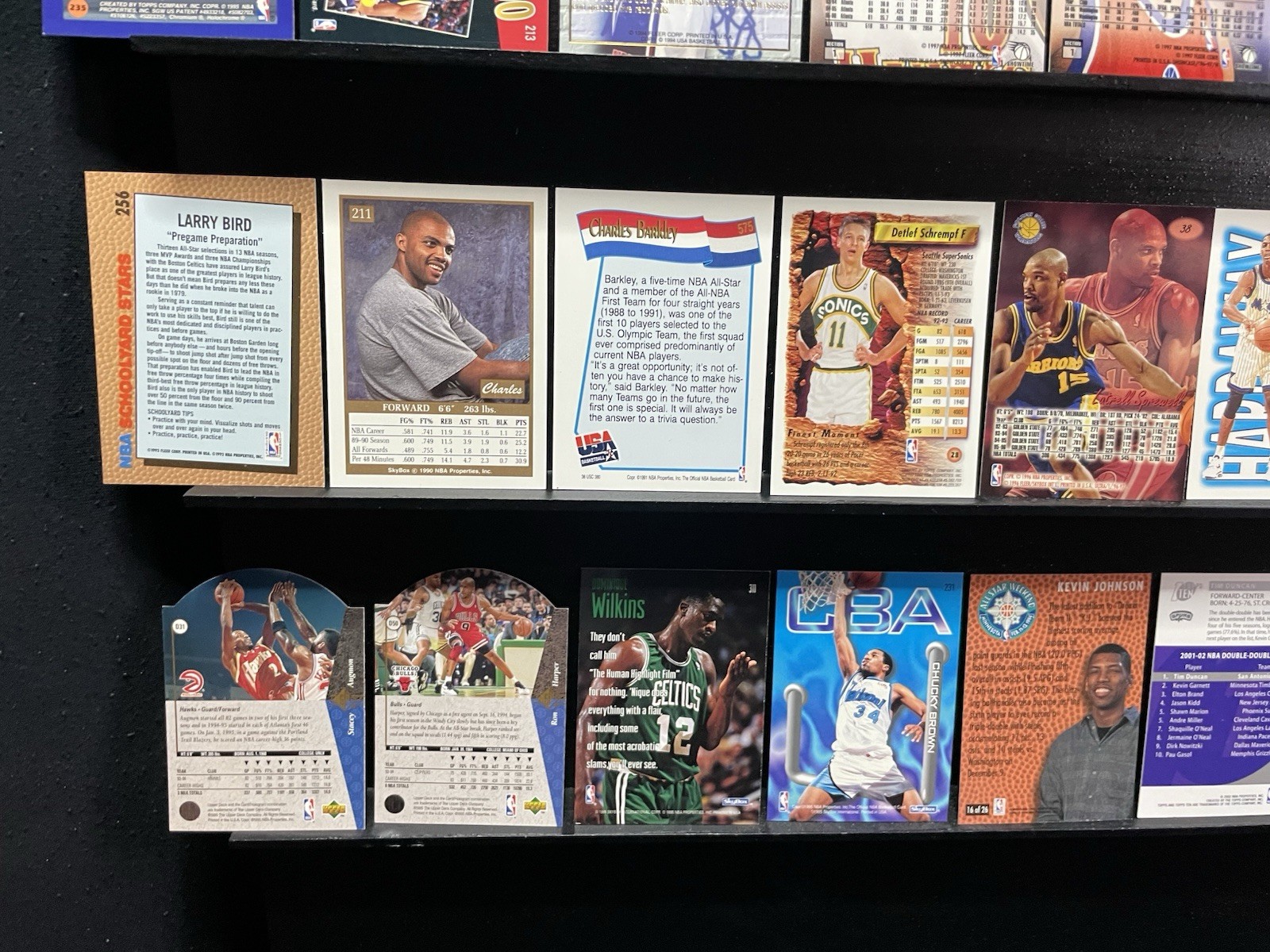1990s Refractor/ Insert/ Parallel 60-Card Basketball Lot Die-Cut HOF Jordan view 12