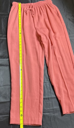 Alfred Dunner Womens Top Size 14 and Pants Size 14 Set salmon Embroidered - Picture 9 of 15