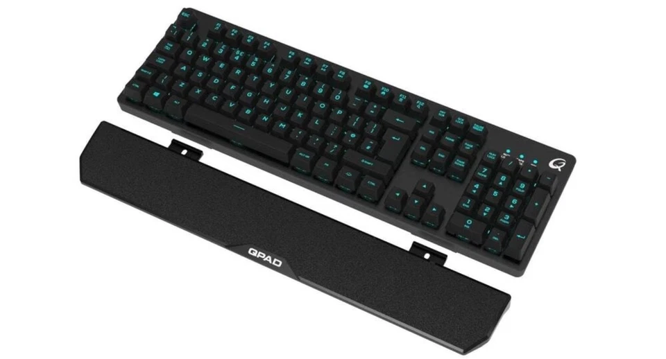 Tastatur QPAD Pro MK40 schwarz Gaming-Tastatur (DE, Anti Ghosting) - Bild 3 von 4