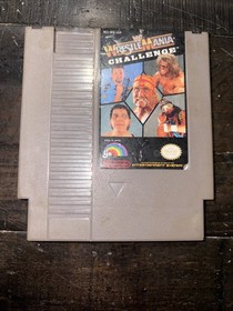 WWF WrestleMania Nintendo NES autentico testato funzionante WWE Hogan