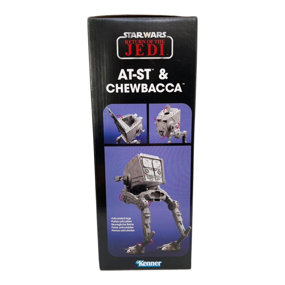 Kenner Star Wars Vintage Collection AT-ST & Chewbacca Figure Set Mint Condition - Image 2 of 4