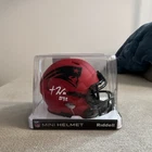 Henderson NFL New England Patriots Signed Mini Helmet Football Original