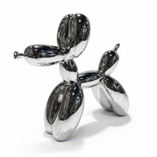 JEFF KOONS - BALLOON DOG (SILVER) - EDITIONS STUDIO COA