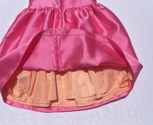 Bonnie Jean Dress Girls Size 6 Party Dress S6-11306-DV Pink Lined Bodice & Slip - Picture 6 of 9