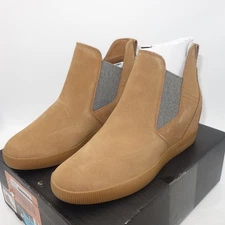 NEW Sorel Out N About Slip-On Wedge Bootie Velvet tan Brown  Women's 12